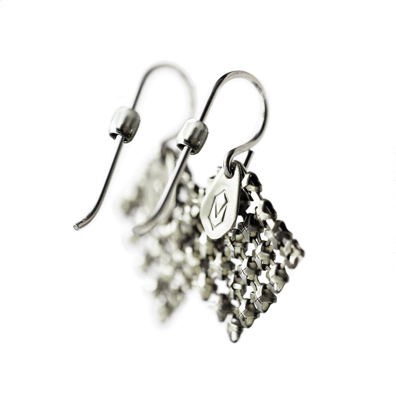 Earring Keepers / Oxidized Sterling Silver
